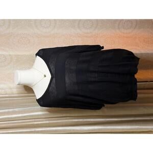 Torrid Dolman Sweater - Sheer, Black Striped